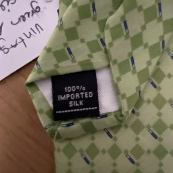 Spring Summer Silk tie - Picture 3 of 4